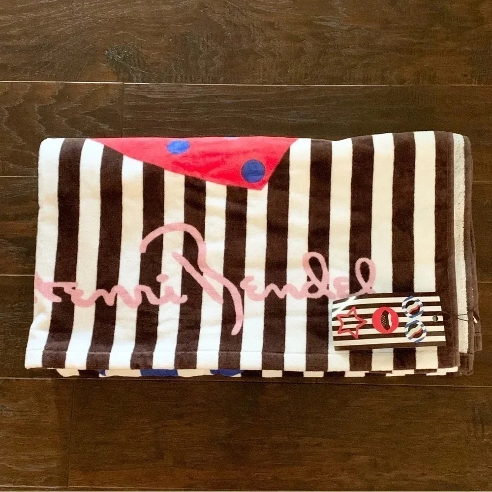 Henri Bendel x Craig and Karl Beach Towel NWT